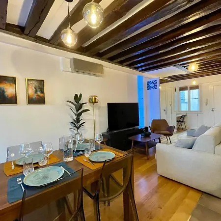 Designer Tour Saint-jacques - 1br 4p Париж