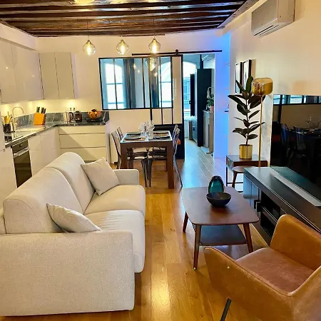 Апартаменты Designer Tour Saint-jacques - 1br 4p *